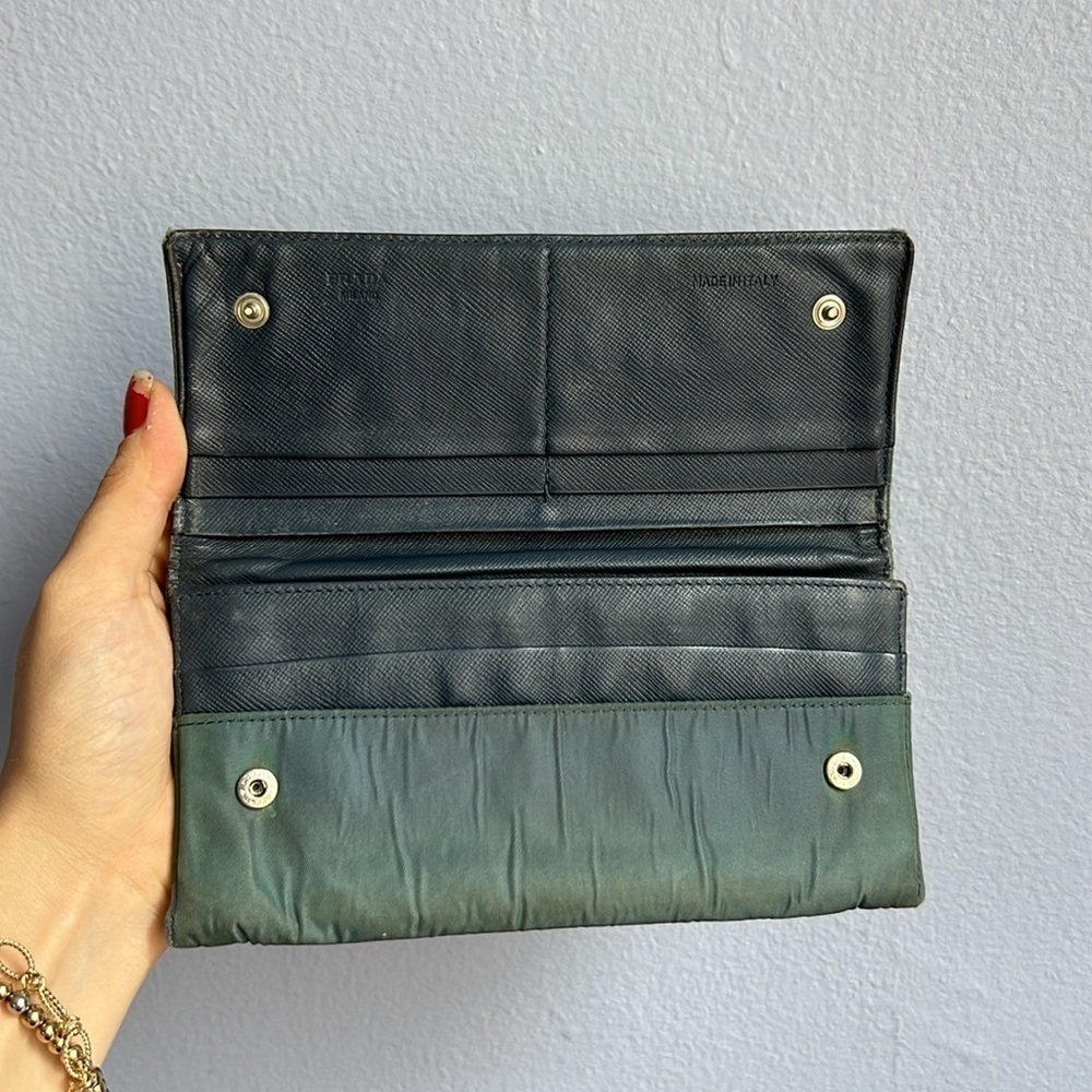 Prada Double Snap Bifold Wallet - Picture 4 of 11